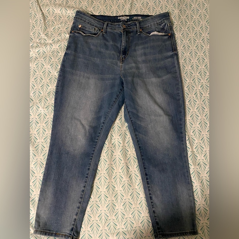 Levi's Denizen High-Rise Ankle Skinny Jeans